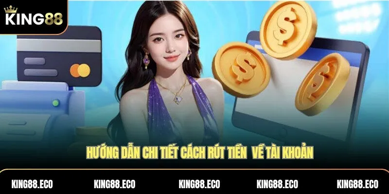 Hướng dẫn chi tiết cách rút tiền từ king88 về tài khoản