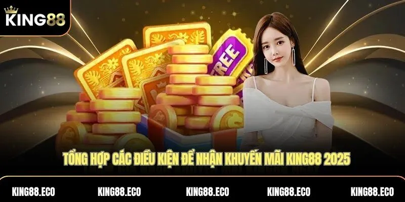 Tổng hợp các điều kiện để nhận khuyến mãi KING88 2025